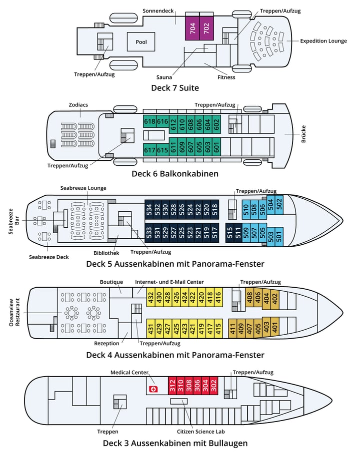Seaventure-Deckplan